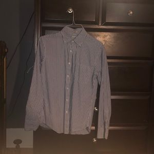 j crew stripe shirt adult small